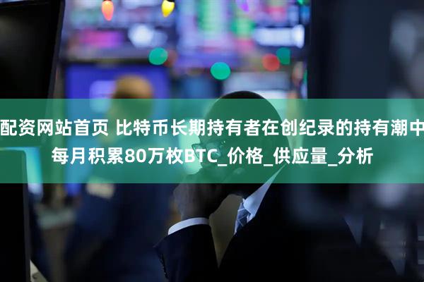 配资网站首页 比特币长期持有者在创纪录的持有潮中每月积累80万枚BTC_价格_供应量_分析